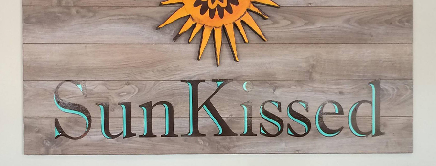 Sun Kissed Sign