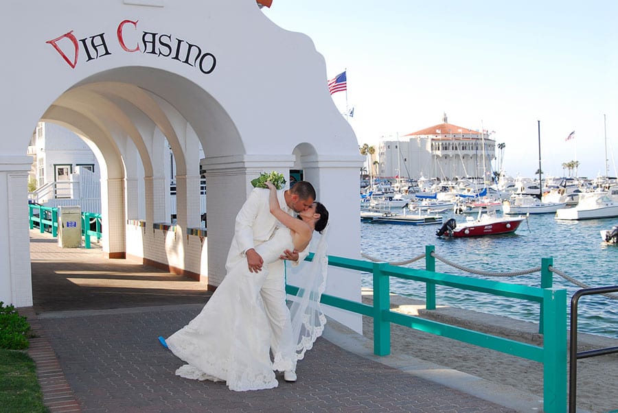 Wedding at catalina island hotel